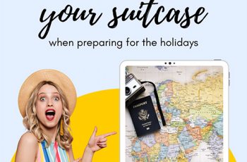 8 Essentials in your suitcase when preparing for the holidays
